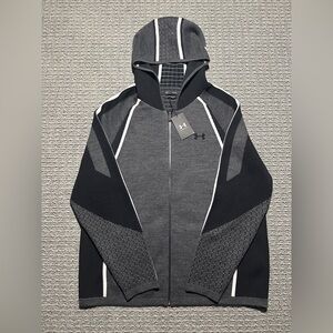 Under Armour Intelliknit Long Sleeve Sweater Hoodie Full Zip XL (MSRP $250) NWT!